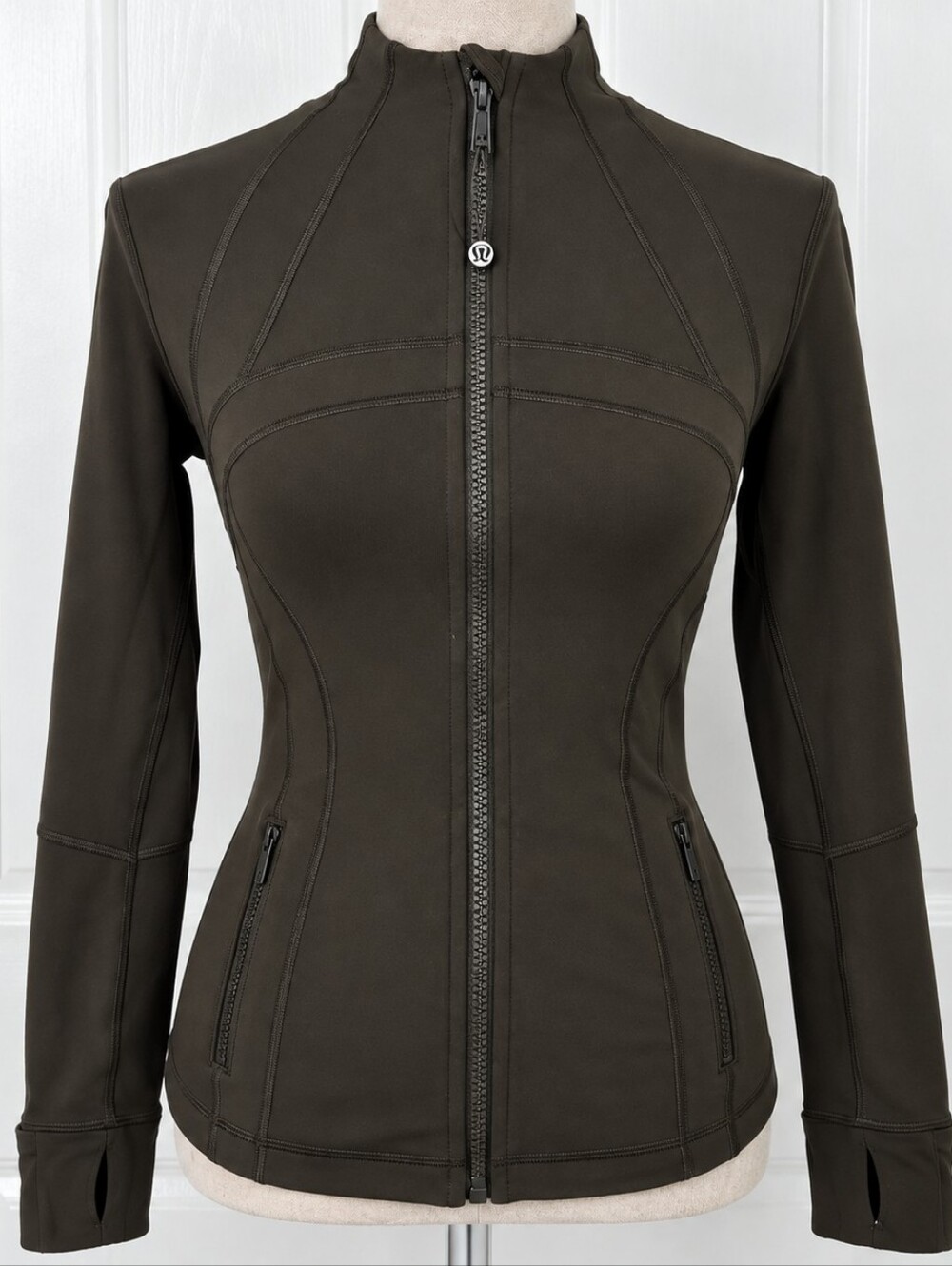 lululemon Define Jacket Dark Olive Luon Size 4